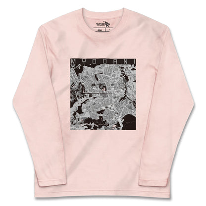 【名谷（兵庫県）】地図柄ロングスリーブTシャツ