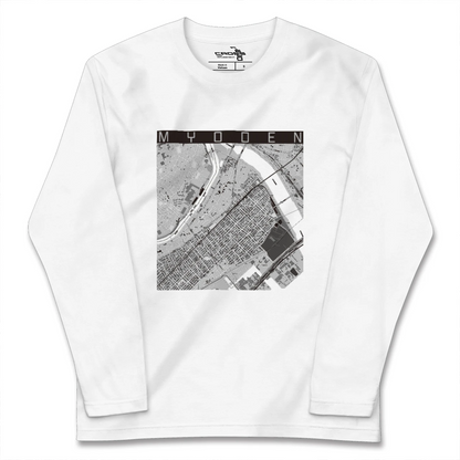 【妙典（千葉県）】地図柄ロングスリーブTシャツ