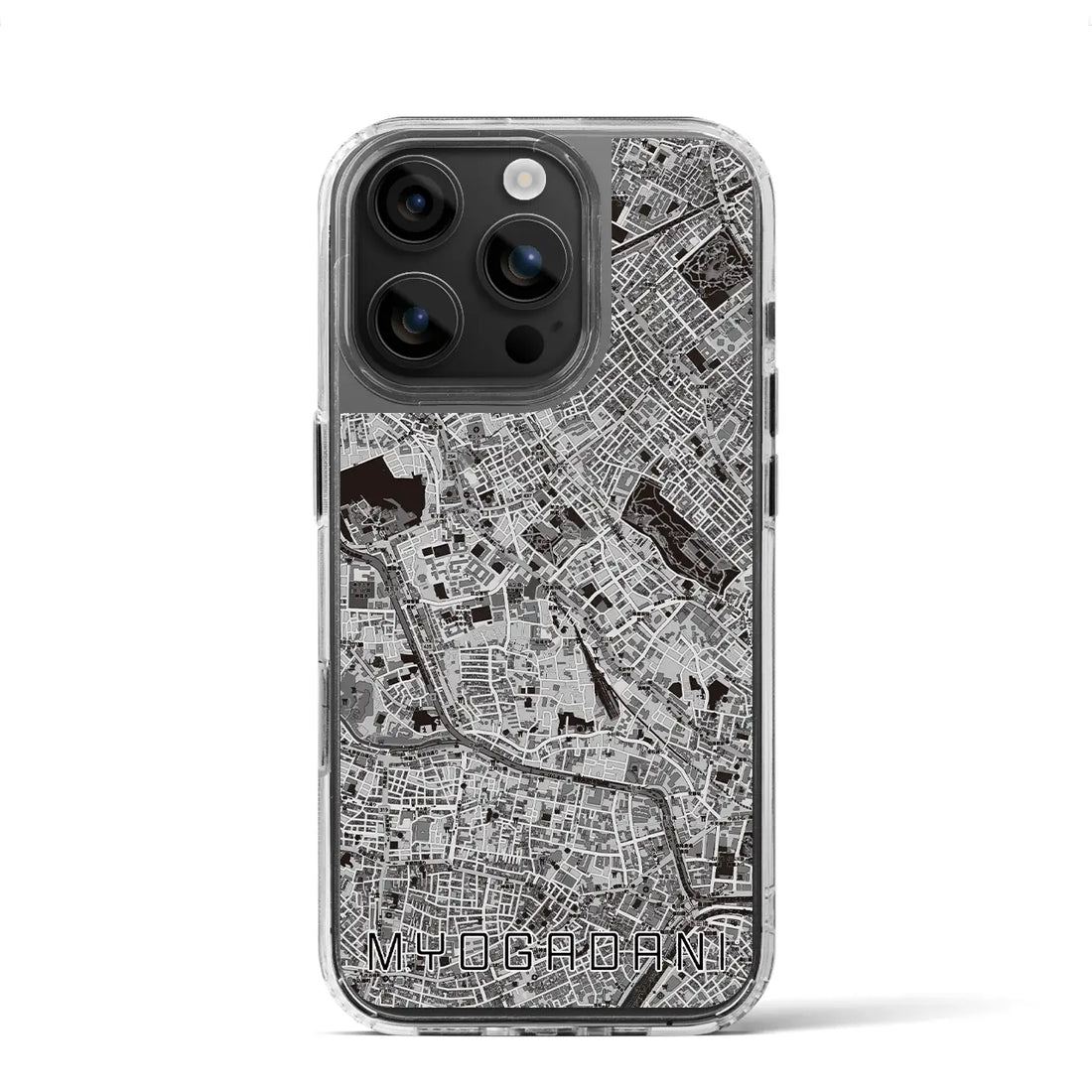 【茗荷谷（東京都）】地図柄iPhoneケース（MagSafeタイプ）