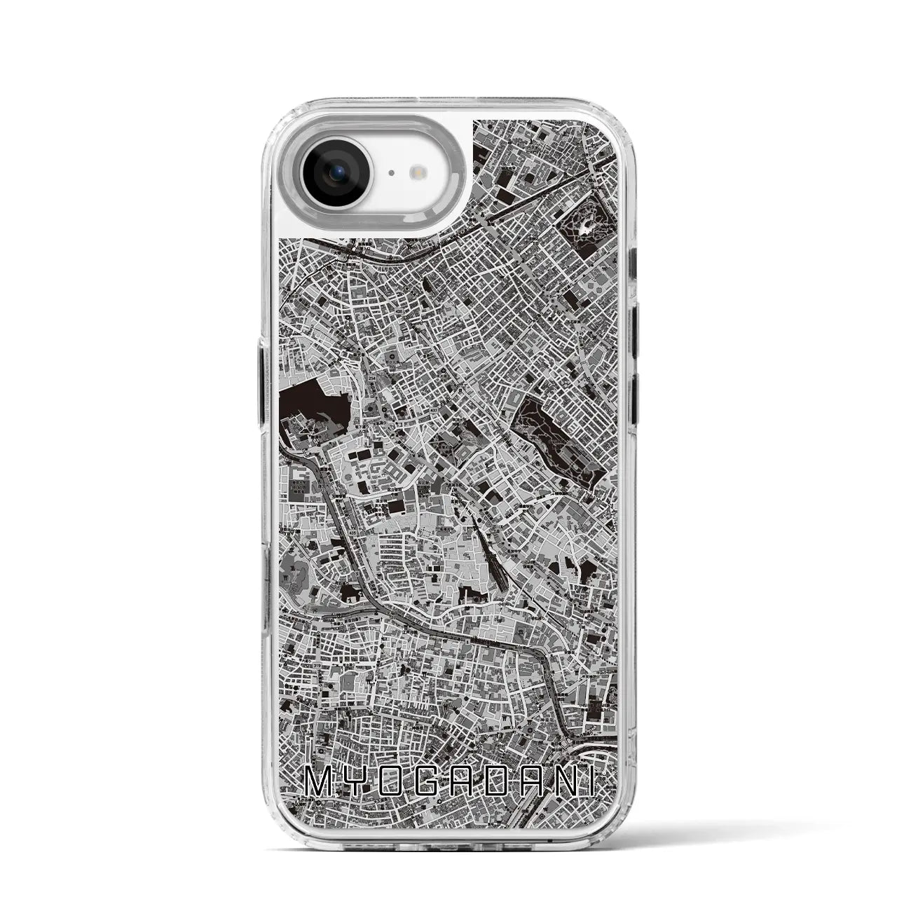 【茗荷谷（東京都）】地図柄iPhoneケース（MagSafeタイプ）