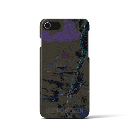 【妙高高原（新潟県）】地図柄iPhoneケース（バックカバータイプ）