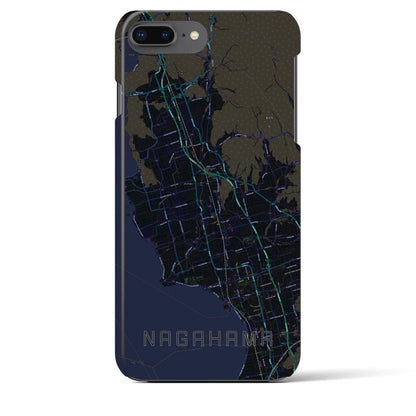 【長浜（滋賀県）】地図柄iPhoneケース（バックカバータイプ）