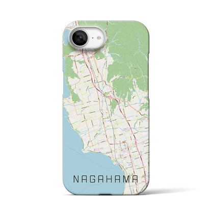 【長浜（滋賀県）】地図柄iPhoneケース（バックカバータイプ）