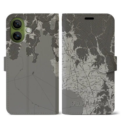 【長浜（滋賀県）】地図柄iPhoneケース（手帳タイプ）