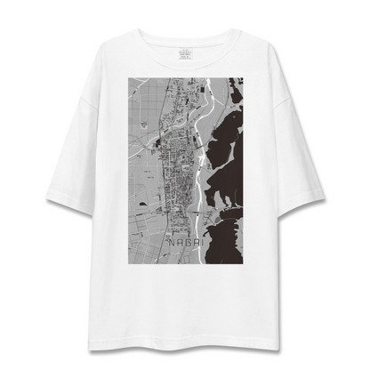 【長井（山形県）】地図柄ビッグシルエットTシャツ