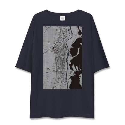 【長井（山形県）】地図柄ビッグシルエットTシャツ