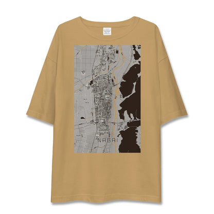【長井（山形県）】地図柄ビッグシルエットTシャツ