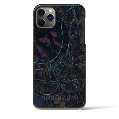 【長泉（静岡県）】地図柄iPhoneケース（バックカバータイプ）