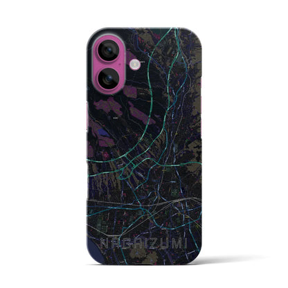 【長泉（静岡県）】地図柄iPhoneケース（バックカバータイプ）