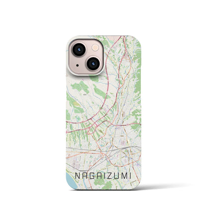 【長泉（静岡県）】地図柄iPhoneケース（バックカバータイプ）