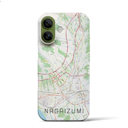 【長泉（静岡県）】地図柄iPhoneケース（バックカバータイプ）