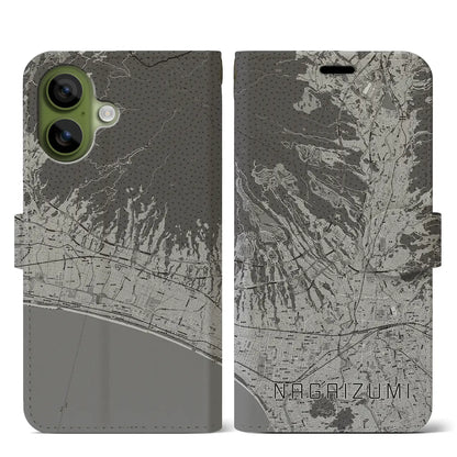 【長泉（静岡県）】地図柄iPhoneケース（手帳タイプ）