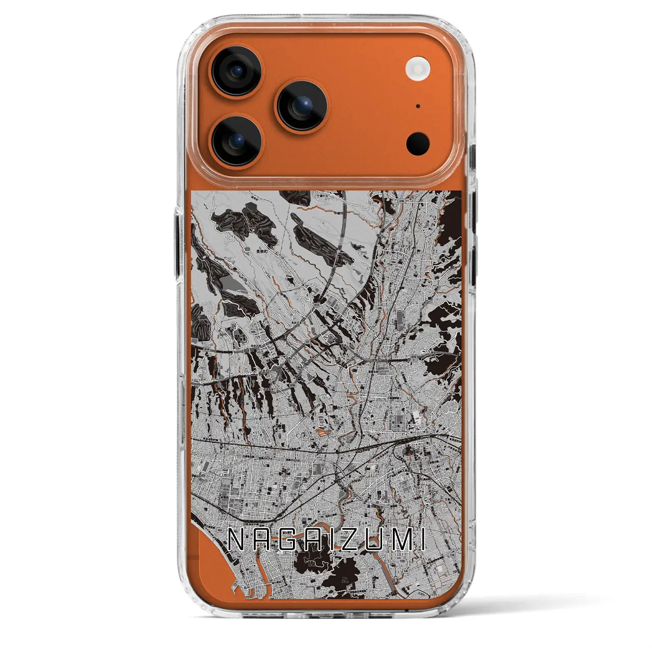 【長泉（静岡県）】地図柄iPhoneケース（MagSafeタイプ）