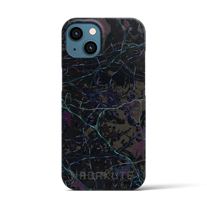 【長久手（愛知県）】地図柄iPhoneケース（バックカバータイプ）