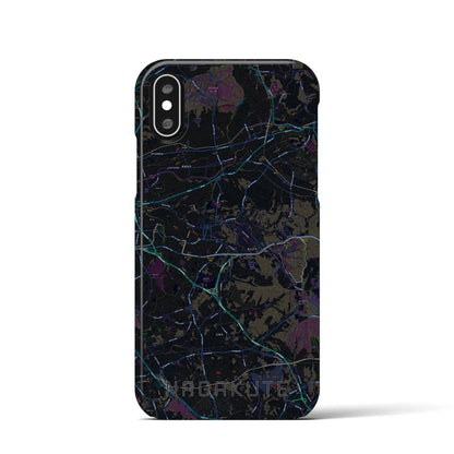 【長久手（愛知県）】地図柄iPhoneケース（バックカバータイプ）