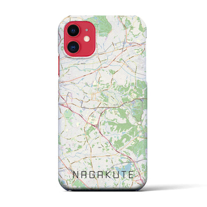 【長久手（愛知県）】地図柄iPhoneケース（バックカバータイプ）