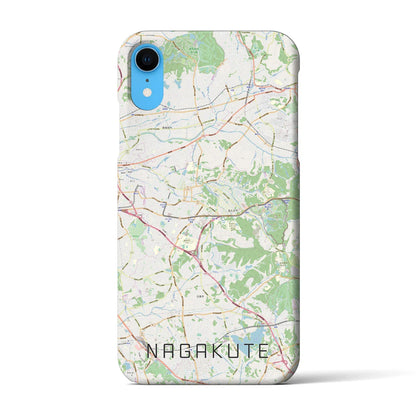 【長久手（愛知県）】地図柄iPhoneケース（バックカバータイプ）