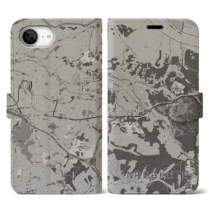 【長久手（愛知県）】地図柄iPhoneケース（手帳タイプ）