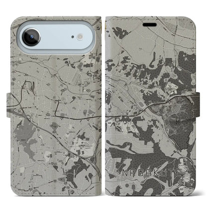 【長久手（愛知県）】地図柄iPhoneケース（手帳タイプ）