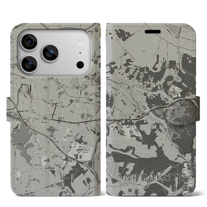 【長久手（愛知県）】地図柄iPhoneケース（手帳タイプ）