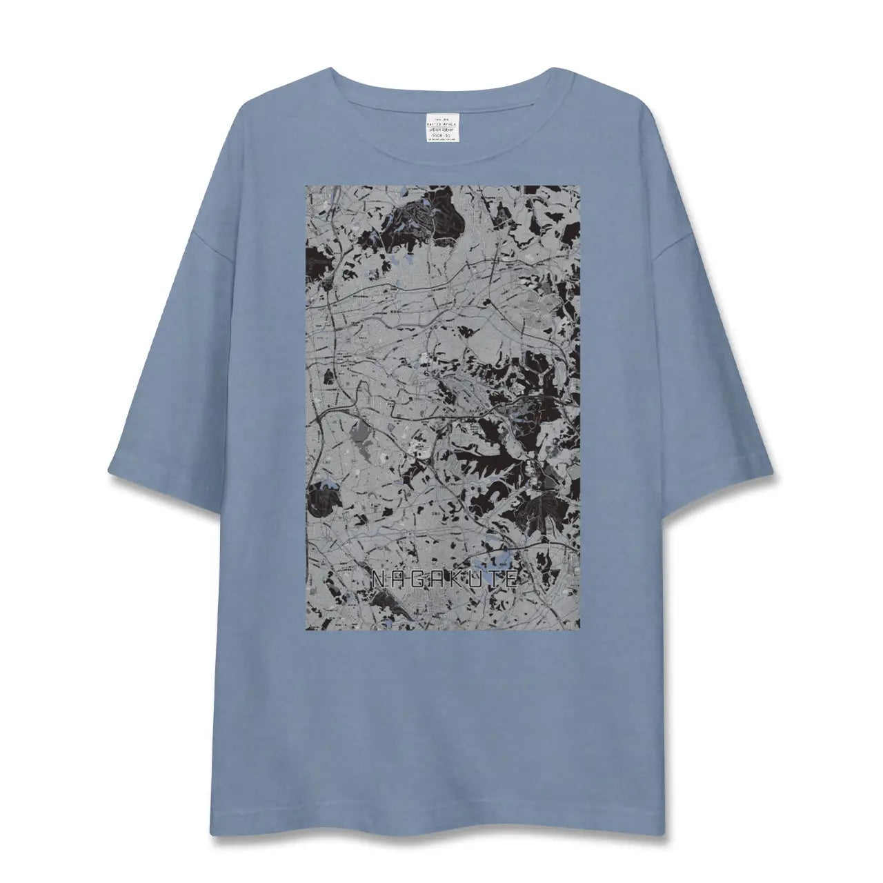 【長久手（愛知県）】地図柄ビッグシルエットTシャツ