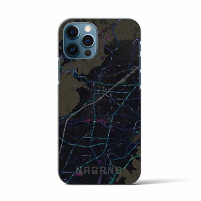 【長野（長野県）】地図柄iPhoneケース（バックカバータイプ）