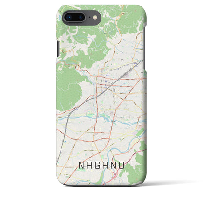 【長野（長野県）】地図柄iPhoneケース（バックカバータイプ）