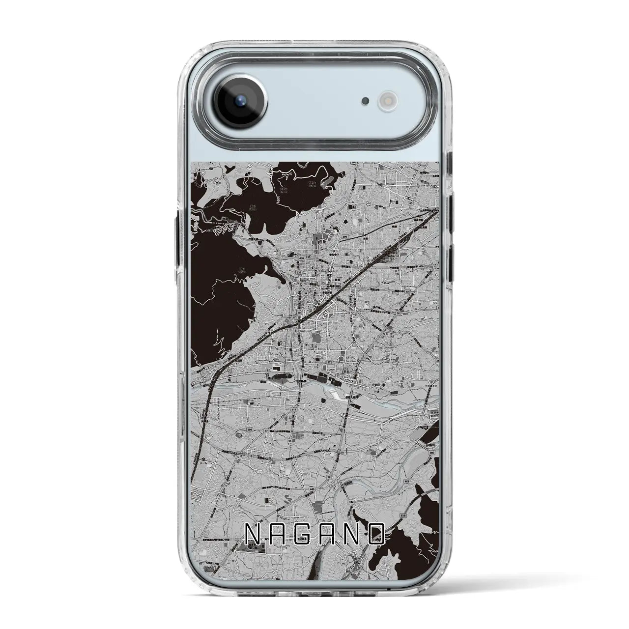 【長野（長野県）】地図柄iPhoneケース（MagSafeタイプ）