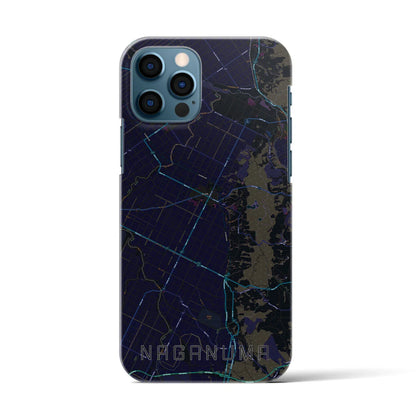 【長沼（北海道）】地図柄iPhoneケース（バックカバータイプ）