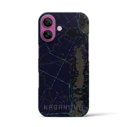 【長沼（北海道）】地図柄iPhoneケース（バックカバータイプ）