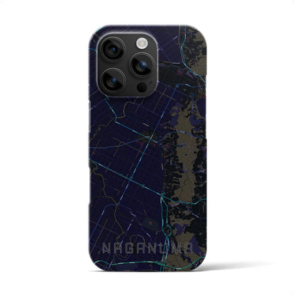 【長沼（北海道）】地図柄iPhoneケース（バックカバータイプ）