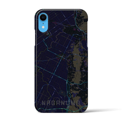 【長沼（北海道）】地図柄iPhoneケース（バックカバータイプ）