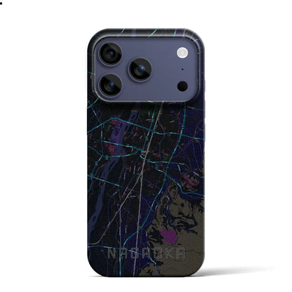 【長岡（新潟県）】地図柄iPhoneケース（バックカバータイプ）