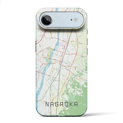 【長岡（新潟県）】地図柄iPhoneケース（バックカバータイプ）