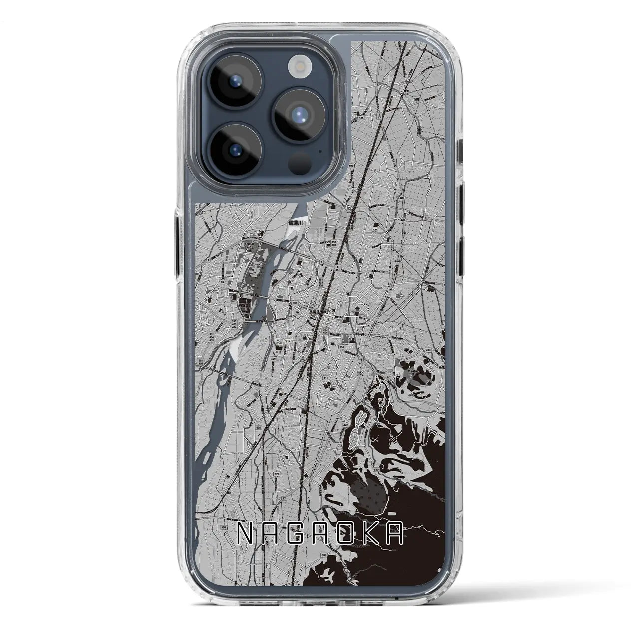【長岡（新潟県）】地図柄iPhoneケース（MagSafeタイプ）