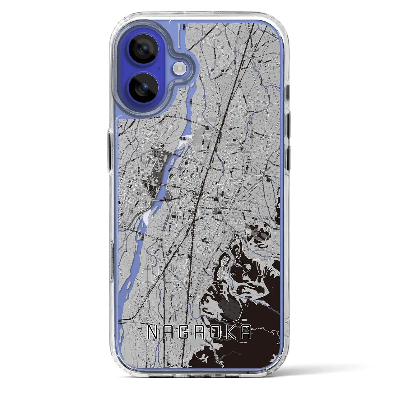 【長岡（新潟県）】地図柄iPhoneケース（MagSafeタイプ）