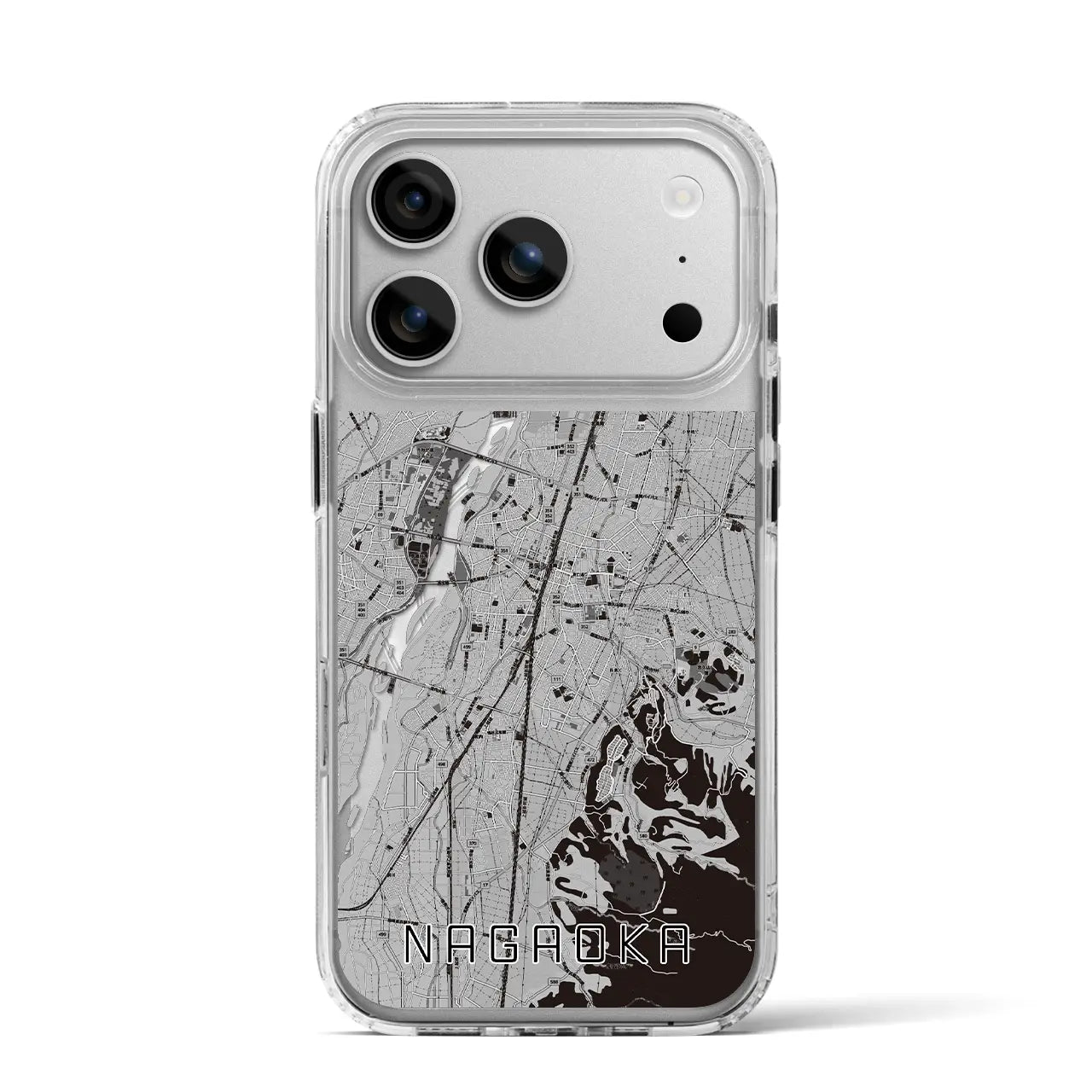 【長岡（新潟県）】地図柄iPhoneケース（MagSafeタイプ）