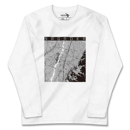 【長岡（新潟県）】地図柄ロングスリーブTシャツ