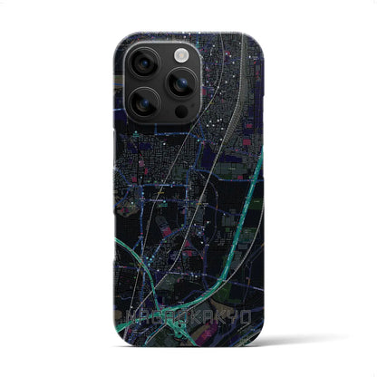 【長岡京（京都府）】地図柄iPhoneケース（バックカバータイプ）