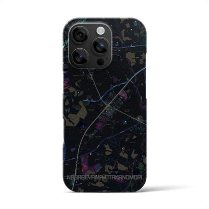 【流山おおたかの森（千葉県）】地図柄iPhoneケース（バックカバータイプ）