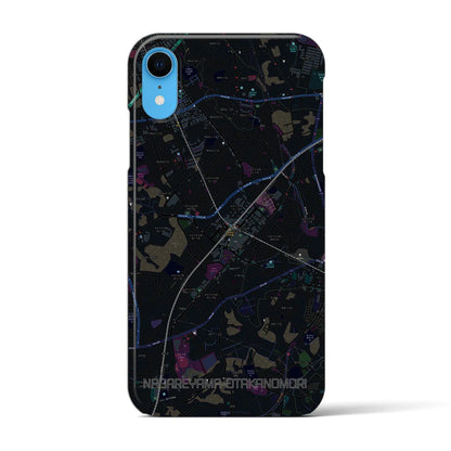 【流山おおたかの森（千葉県）】地図柄iPhoneケース（バックカバータイプ）