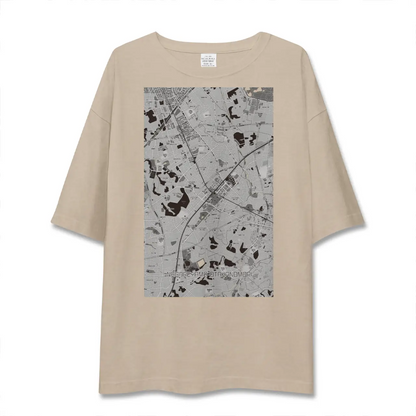 【流山おおたかの森（千葉県）】地図柄ビッグシルエットTシャツ