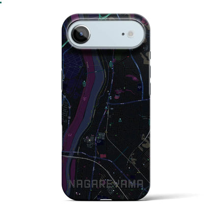 【流山（千葉県）】地図柄iPhoneケース（バックカバータイプ）