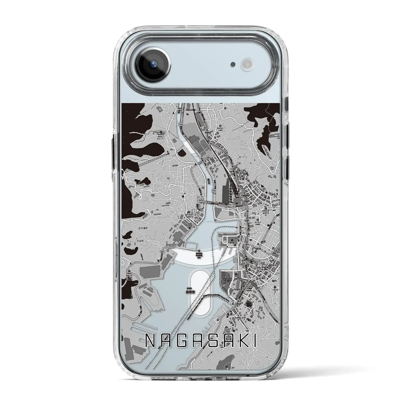 【長崎（長崎県）】地図柄iPhoneケース（MagSafeタイプ）