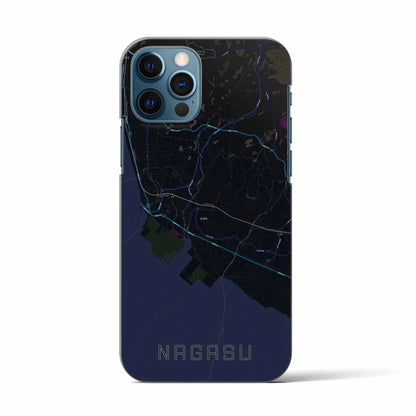 【長洲（熊本県）】地図柄iPhoneケース（バックカバータイプ）