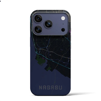 【長洲（熊本県）】地図柄iPhoneケース（バックカバータイプ）