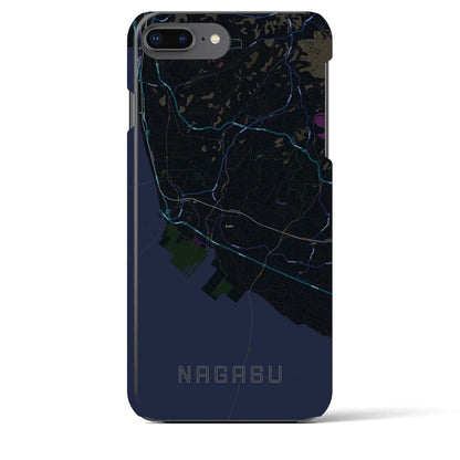 【長洲（熊本県）】地図柄iPhoneケース（バックカバータイプ）