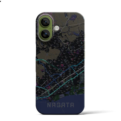 【長田（兵庫県）】地図柄iPhoneケース（バックカバータイプ）