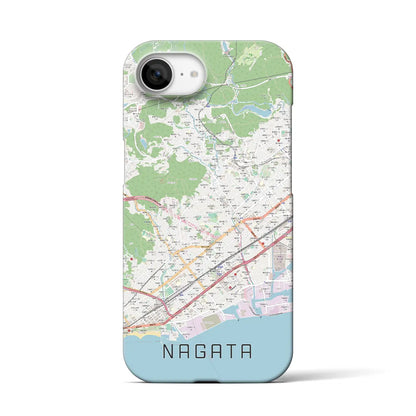 【長田（兵庫県）】地図柄iPhoneケース（バックカバータイプ）