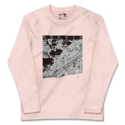 【長田（兵庫県）】地図柄ロングスリーブTシャツ